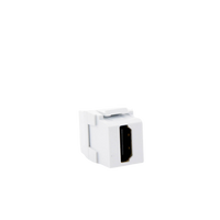 Módulo Acoplador HDMI 2.0, Hembra a Hembra Tipo-A, Categoría 2, Keystone, Color Blanco