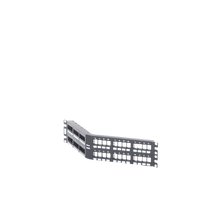 Panel de Parcheo Modular Keystone (Sin Conectores), Angulado, de 48 Puertos, 2UR