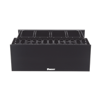 Organizador de Cables Horizontal NetManager de Alta Densidad, Doble (Frontal y Posterior), Para Rack de 19in, 4UR
