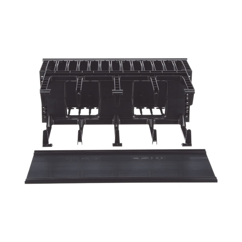 Organizador de Cables Horizontal NetManager de Alta Densidad, Doble (Frontal y Posterior), Para Rack de 19in, 4UR