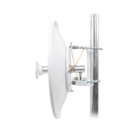 Antena Direccional de alto rendimiento / diámetro  de 60 cm / 4.9-6.4 GHz / Ganancia 30 dBi / SLANT de 45 ° y 90 ° / Ideal para 30 km / Conector N-Hembra / Montaje  y jumpers incluidos.