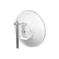 1 Antena Direccional de alto rendimiento / diámetro  de 60 cm / 5.9-7.2 GHz / Ganancia 30 dBi / SLANT de 45 ° y 90 ° / Ideal para 30 km / Conector N-Hembra / Montaje  y jumpers incluidos.