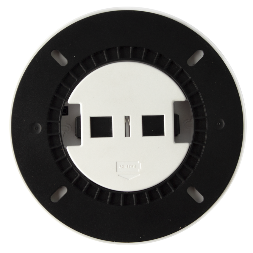 (HikFire) Detector de Humo Fotoeléctrico / Tecnología Dual de Luz / Alerta de ≥85 dB@3 m / Batería de Litio / Instalación en Techo