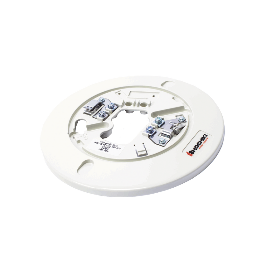 Base Para Detector Convencional Hochiki, Diámetro 6", 2 Hilos, 24 Vcd  (0300-04070 IT), Color Hueso