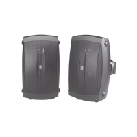Altavoces de Montaje en Superficie de 2 vias | Woofer 5 in, Tweeter 0.5 in | Semi-Exterior, 6 ohms | Par Color Negro