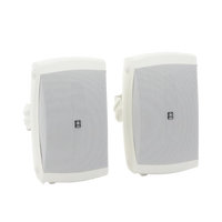 Altavoces de Montaje en Superficie de 2 vias | Woofer 5 in, Tweeter 0.5 in | Semi-Exterior, 6 ohms | Par Color Blanco