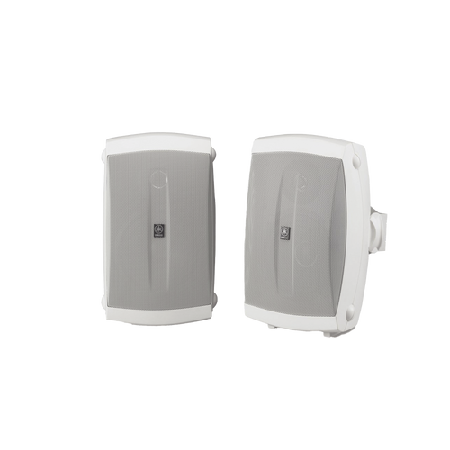 Altavoces de Montaje en Superficie de 2 vias | Woofer 5 in, Tweeter 0.5 in | Semi-Exterior, 6 ohms | Par Color Blanco