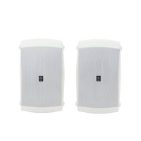 Altavoces de pared | Semi-Exterior | Woofer 6.5 in | Tweeter 1"| 6 ohms | Par | Color Blanco