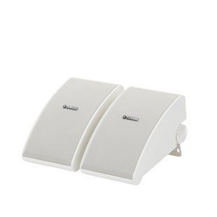 Altavoz de Montaje en Superficie de 2 vias | Woofer 5.25 in | Tweeter 1 in | Media Intemperie | 6 ohms | Par | Color Blanco