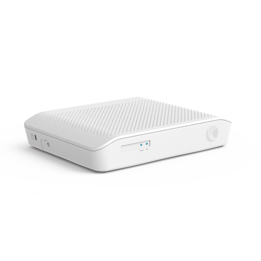 Router/Firewall, con función SD-WAN NSE3000 / 2 puertos WAN Gigabit + 2 SFP combo / 4 puertos LAN Gigabit / Detección de Amenazas/ Bloqueo de Aplicaciones / Administración desde la Nube con cnMaestro / Hasta 1,000 dispositivos