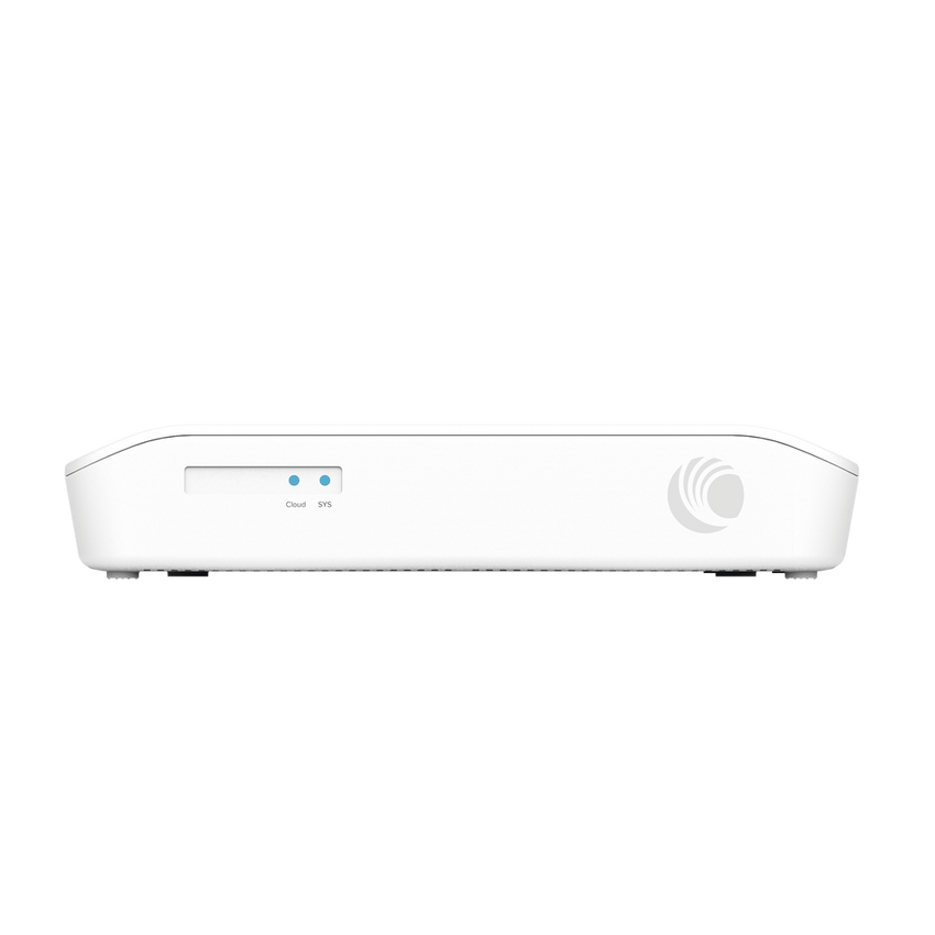 Router/Firewall, con función SD-WAN NSE3000 / 2 puertos WAN Gigabit + 2 SFP combo / 4 puertos LAN Gigabit / Detección de Amenazas/ Bloqueo de Aplicaciones / Administración desde la Nube con cnMaestro / Hasta 1,000 dispositivos