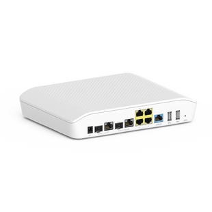 Router/Firewall, con función SD-WAN NSE3000 / 2 puertos WAN Gigabit + 2 SFP combo / 4 puertos LAN Gigabit / Gestión Unificada de Amenazadas / Administración desde la Nube con cnMaestro / Hasta 1,000 dispositivos