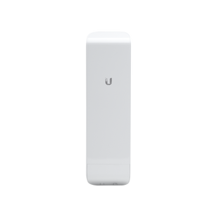 NanoStation airMAX M2 CPE,  hasta 150 Mbps, frecuencia 2 GHz (2412-2462 MHz) con antena integrada de 11 dBi