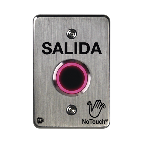 Interruptor IR NoTouch® de Acero Inoxidable, Salida Única, SALIDA