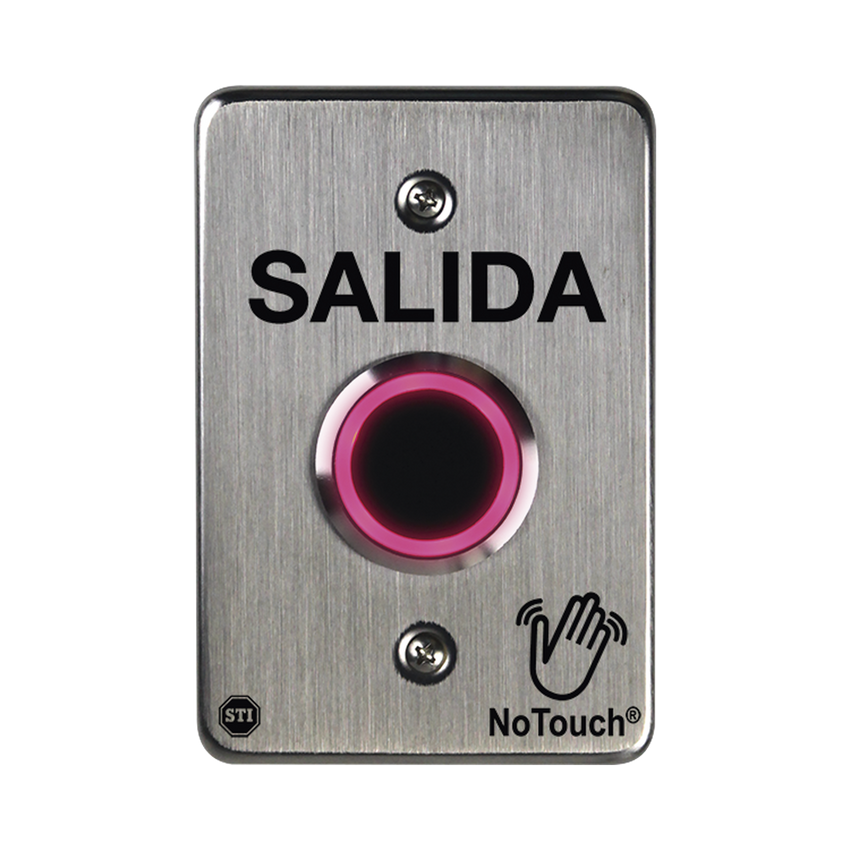 Interruptor IR NoTouch® de Acero Inoxidable, Salida Única, SALIDA