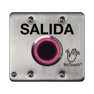 Interruptor IR NoTouch® de Acero Inoxidable, Salida Doble, SALIDA