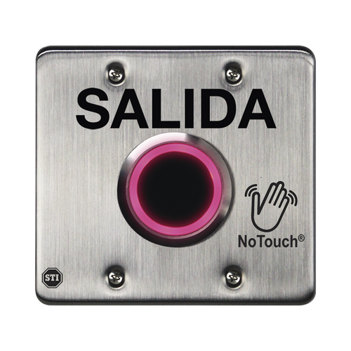 Interruptor IR NoTouch® de Acero Inoxidable, Salida Doble, SALIDA