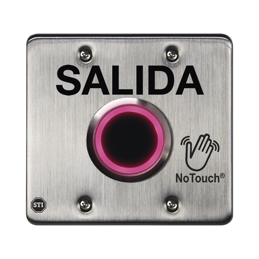 Interruptor IR NoTouch® de Acero Inoxidable, Salida Doble, SALIDA