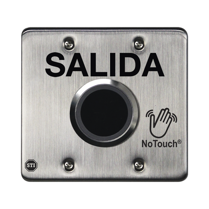 Interruptor IR NoTouch® de Acero Inoxidable, Salida Doble, SALIDA