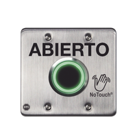 Interruptor IR NoTouch® de Acero Inoxidable, Salida Doble, ABIERTO