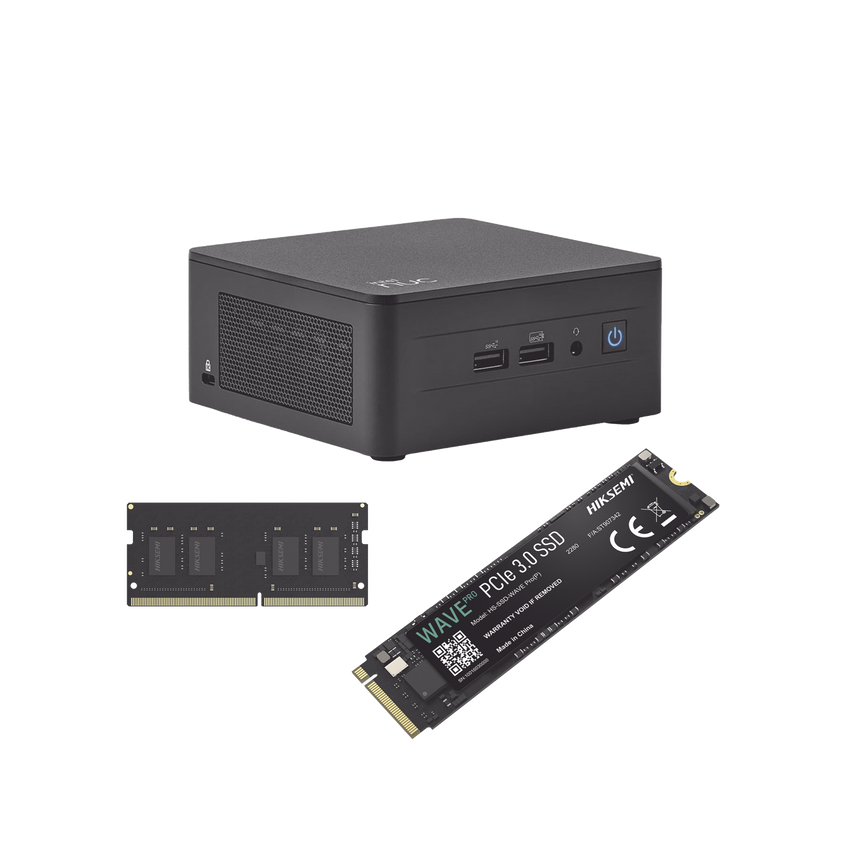 ASUS NUC KIT / ESTACION DE TRABAJO / CORE I3 13VA GENERACION / RAM 16GB / SSD 256GB