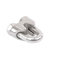 Tensor de 3/8" x 6" acero forjado gancho-argolla ten26