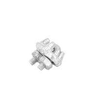 Nudo/ Perro/ Abrazadera Acero Forjado para Cable de 1/8", Galv. por Inmersión en Caliente.