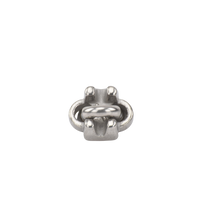 Nudo/ Perro/ Abrazadera Acero Forjado para Cable de 1/8", Acero Inoxidable.