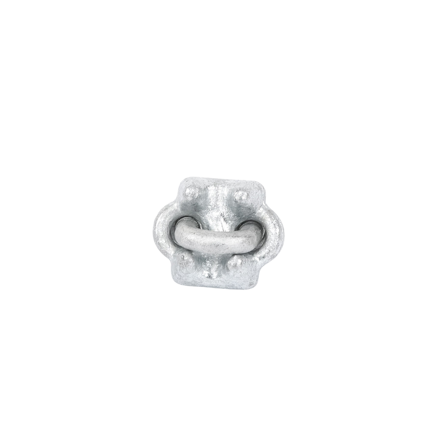 Nudo/ Perro/ Abrazadera Acero Forjado para Cable de 3/16" Galv. Inmersión en Caliente.