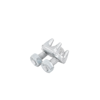 Nudo/ Perro/ Abrazadera Acero Forjado para Cable de 3/8", Galv. por Inmersión en Caliente.