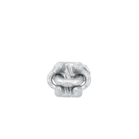 Nudo/ Perro/ Abrazadera Acero Forjado para Cable de 3/8", Galv. por Inmersión en Caliente.
