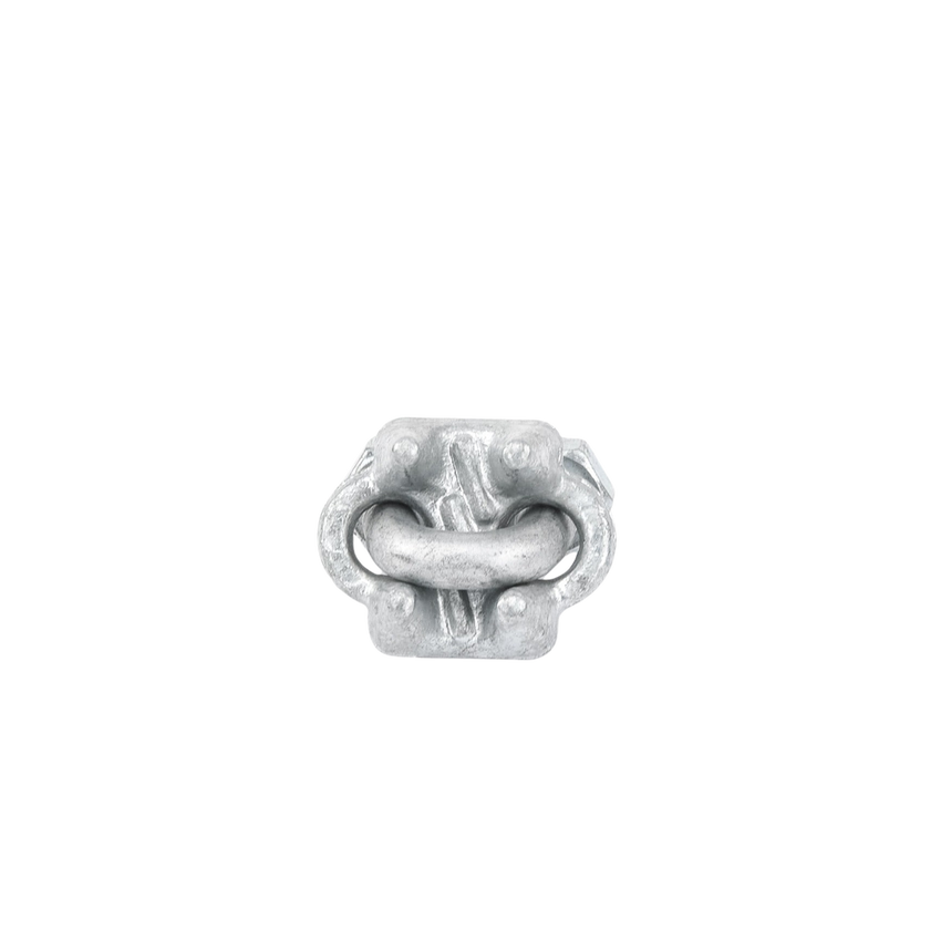Nudo/ Perro/ Abrazadera Acero Forjado para Cable de 3/8", Galv. por Inmersión en Caliente.