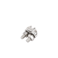 Nudo/ Perro/ Abrazadera Acero Forjado para Cable de 5/16", Acero Inoxidable.