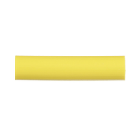 Manguito Porta Etiquetas de Identificación, Para Fibra Simplex de 2 mm, 0.08 Pulgadas (2 mm) de Largo, Color Amarillo, Paquete de 100pz