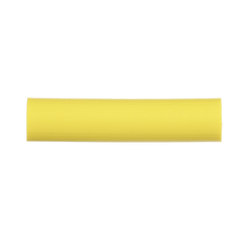 Manguito Porta Etiquetas de Identificación, Para Fibra Simplex de 2 mm, 0.08 Pulgadas (2 mm) de Largo, Color Amarillo, Paquete de 100pz