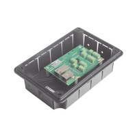Terminal de Habitación IP Empotrable para Hospitales   / Bus RS485 / 12 Entradas Digitales / SIP / PoE / Compatible con NX1071 y NX1075