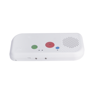 Terminal de Habitación IP para Hospital / Botón Azul de Llamada a Médico / Lector RFID 125 KHz / SIP / PoE / Compatible con NX1071 y NX1075