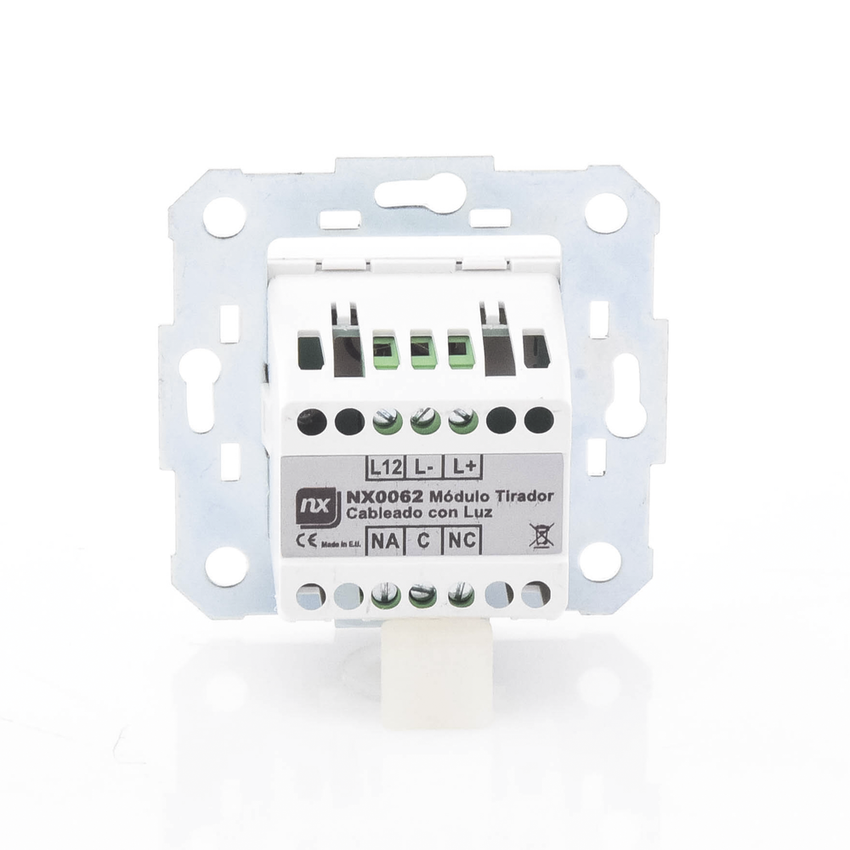 Modulo de Pared para Tirador de Baño para Hospital con LED Indicador / Compatible con NX0019/B, NX0015 y NX1021