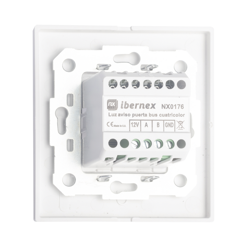Luz de Aviso para Hospital, Cuatri color para Indicar Presencias o Alarmas en Habitación / BUS RS485 / Compatible con NX0019/B, NX1021 y NX0015