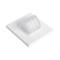 Luz de Aviso para Hospital, Cuatri color para Indicar Presencias o Alarmas en Habitación / BUS RS485 / Compatible con NX0019/B, NX1021 y NX0015