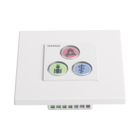 Modulo de 3 Botones iluminados con Lector RFID 125 KHz / Alarma / Cancelar y Código Azul / BUS RS485 / Compatible con NX0019/B, NX1021 y NX0015