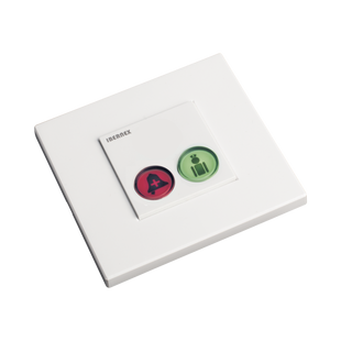 Modulo de 2 Botones iluminados con Lector RFID 125 KHz / Alarma y Cancelar / BUS RS485 / Compatible con NX0019/B, NX1021 Y NX0015
