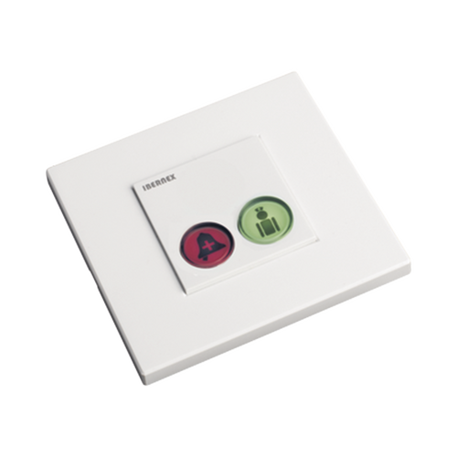 MODULO DE 2 BOTONES ILUMINADOS (ROJO Y VERDE) CON JACK DE 3,5MM PARA PULSADORES NX0871 Y NX0881 Y LECTOR RFID 125KHz INTEGRADO (4). CONEXION BUS RS485