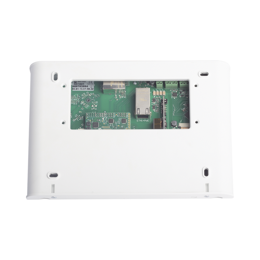 Terminal de Habitación IP para Hospitales / Lector RFID 125 KHz / Audio Bidireccional / SIP / PoE / Pantalla Táctil 7" / Compatible con NX1071 y NX1075