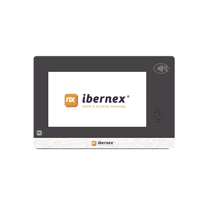Terminal de Habitación IP / Lector RFID 125 KHz / Audio Bidireccional / SIP / PoE / Pantalla Táctil 9" / Compatible con NX1071 y NX1075
