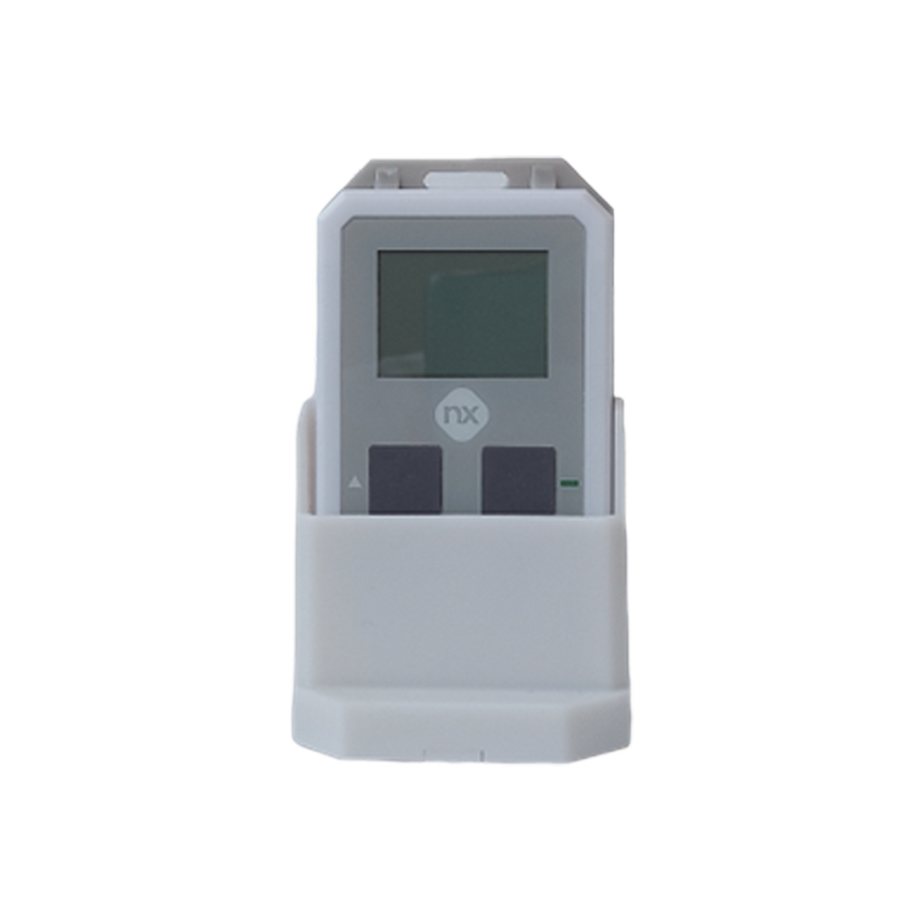 Receptor de Alarmas Inalámbrico NX8833 / Protocolo POCSAG / RF 433 MHz / LCD Recargable / 4-8 Líneas de Texto / Pantalla de 90x53x12 mm