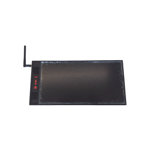 Panel Informativo LED Alfanumérico / 2x6 Dígitos / RF 433,92 MHz ±75k / 1W / Sensibilidad 106 dB / Montaje en Pared / Alimentación 110/230 VA / Incluye Configuración y Alimentación