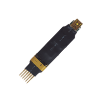 Programador para Receptor de Alarmas / Plug 6 Pogo-Pin / 0.005 kg / USB Plug de 6 Pogo / 75x15x5 mm / Incluye Software de Configuración