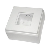 Caja de Superficie para Modulos de Ibernex, Incluye Marco Embellecedor NX9003