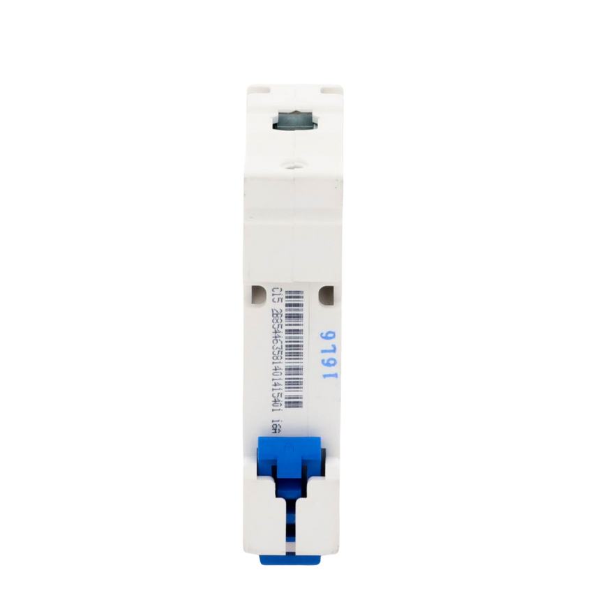 Pastilla para Riel Din, 1 Polo, 16 Amp, Vca:110/415v, 6kA, Catálogo: NXB631PC16.